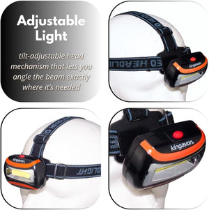 Hands free LED headlamp for outdoor adventures