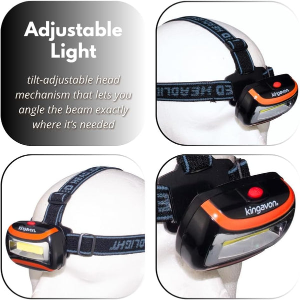 Hands free LED headlamp for outdoor adventures