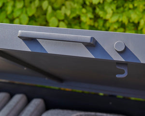 Lockable outdoor storage furniture