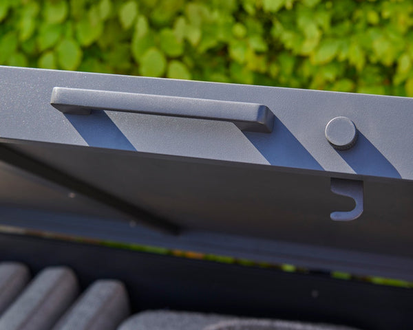 Lockable outdoor storage furniture