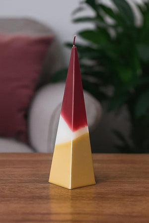 festive table centrepiece candle