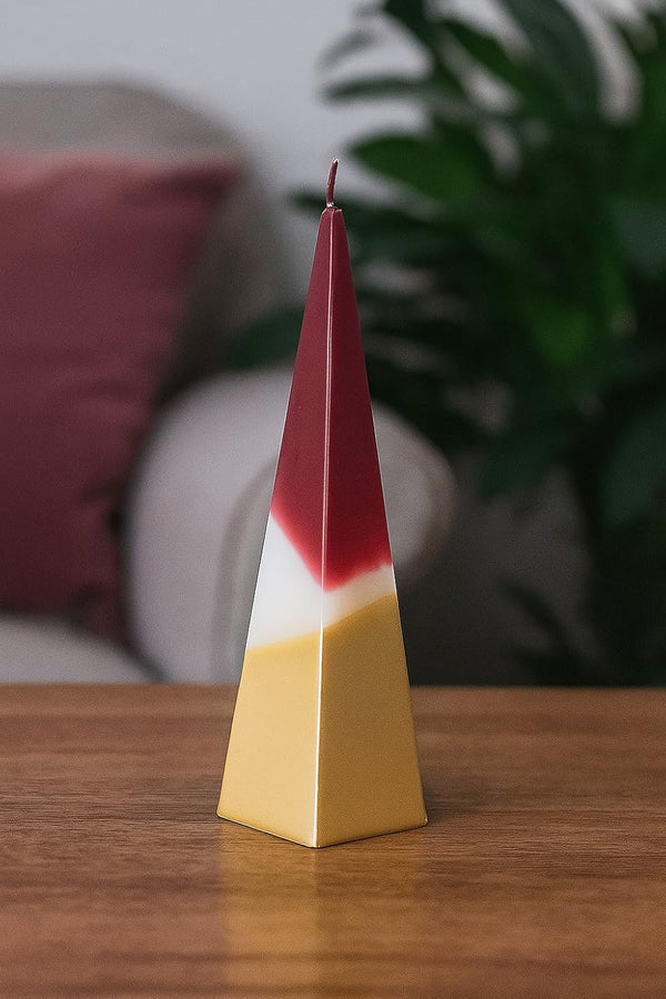 festive table centrepiece candle