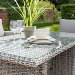 Outdoor sofa and armchair set