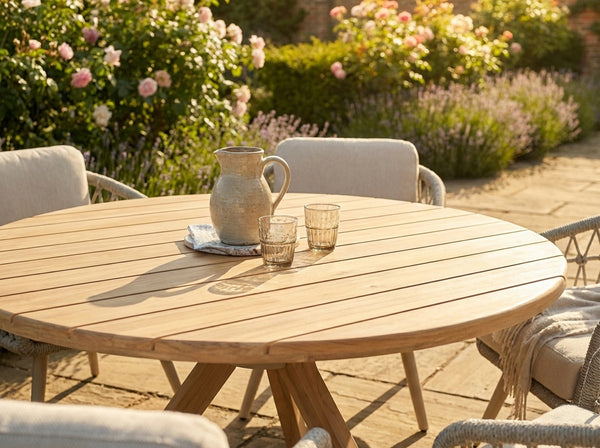 6 seat garden dining set