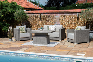 Modern patio seating furniture
