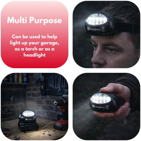 LED inspection torch for vehicle repairs