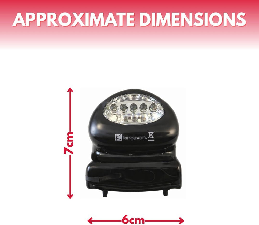 Battery powered LED inspection work light