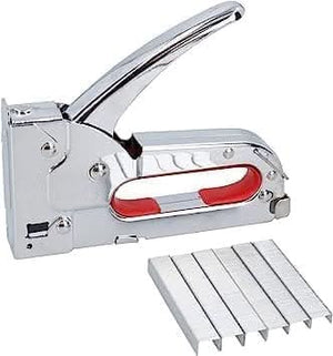 Heavy duty stapler for fabric and upholstery projects