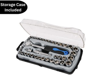 Comprehensive tool kit for garage and workshop use