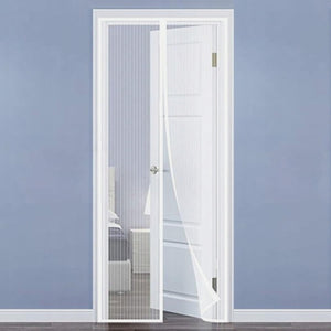 Fly screen door for balcony and patio