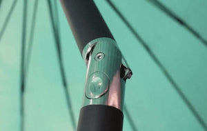 2.6m Large Metal Garden Patio Parasol - Turquoise