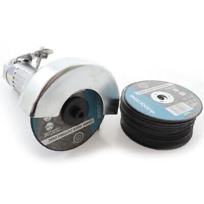 Reinforced grinder cutting discs for workshop projects