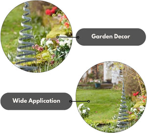 Decorative plant support for flower beds