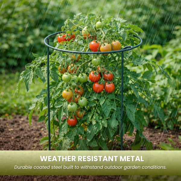 Weatherproof plant support stakes outdoor