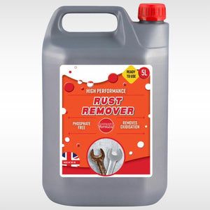 Metal rust remover for car parts