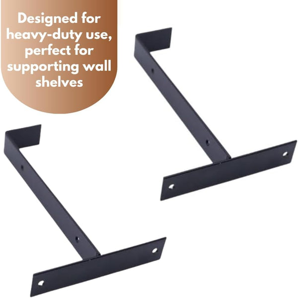 Metal shelving support for home storage
