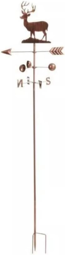 Metal stag wind direction indicator