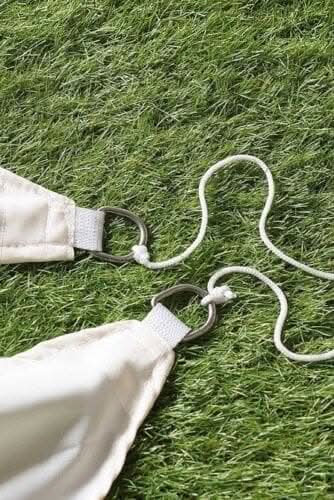 Premium Sun Shade Sail Garden Outdoor Canopy Cream