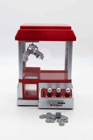 Mini arcade claw machine for sweets and small prizes