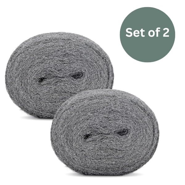 Grade 0000 steel wool rolls for pests