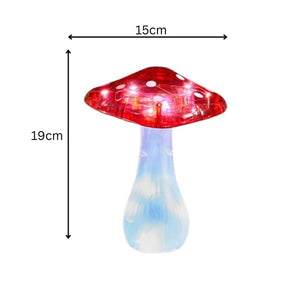 Mushroom solar pathway lights