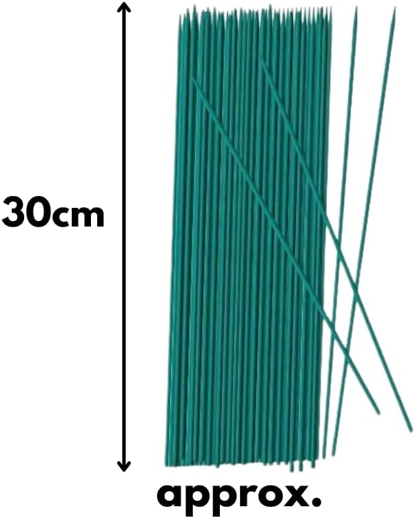 Natural bamboo plant stakes for garden support