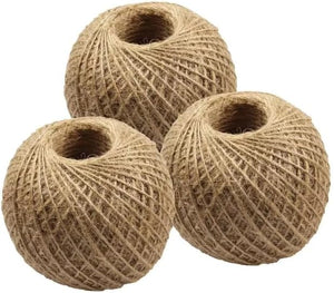 Natural jute garden twine string 120m