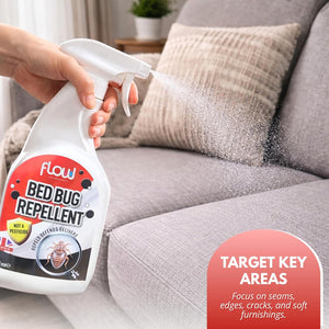 Indoor pest deterrent peppermint spray