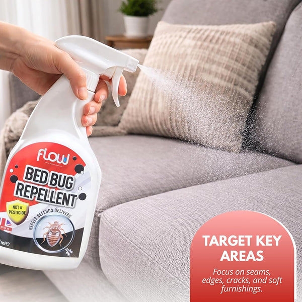 Indoor pest deterrent peppermint spray