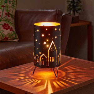 Night sky decorative lantern shown from front