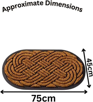 45 x 75cm outdoor coir entrance mat