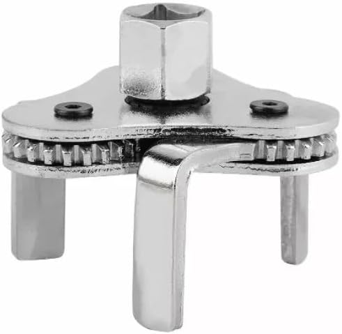 Adjustable automotive tool for removing oil filters