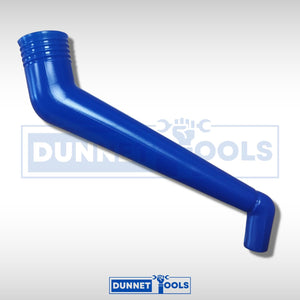 Automotive oil funnel with angled pouring spout