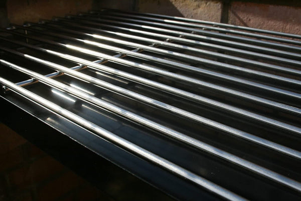DIY brick barbecue cooking grill for patios