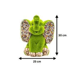 Lightweight resin elephant outdoor decoration