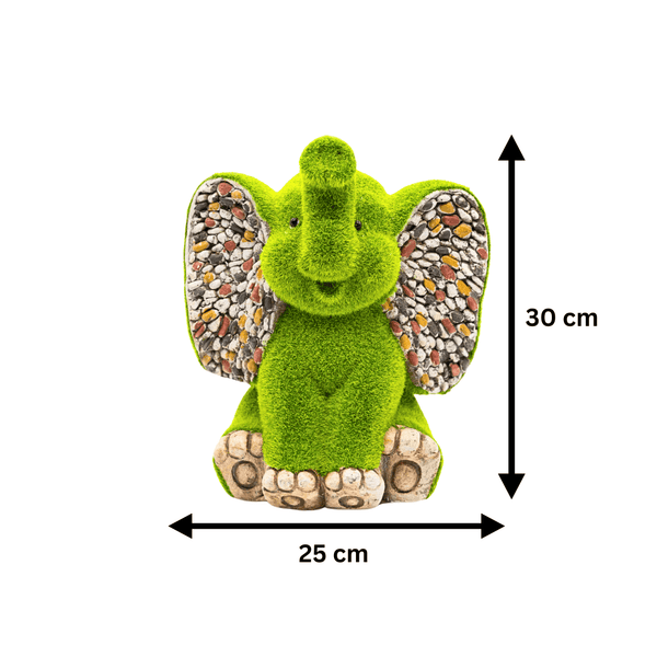 Lightweight resin elephant outdoor decoration
