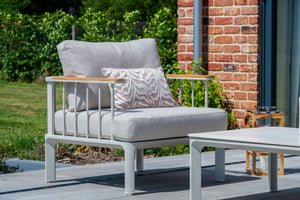 Aluminium outdoor sofa set