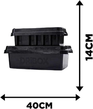 Outdoor waterproof extension lead protection box.