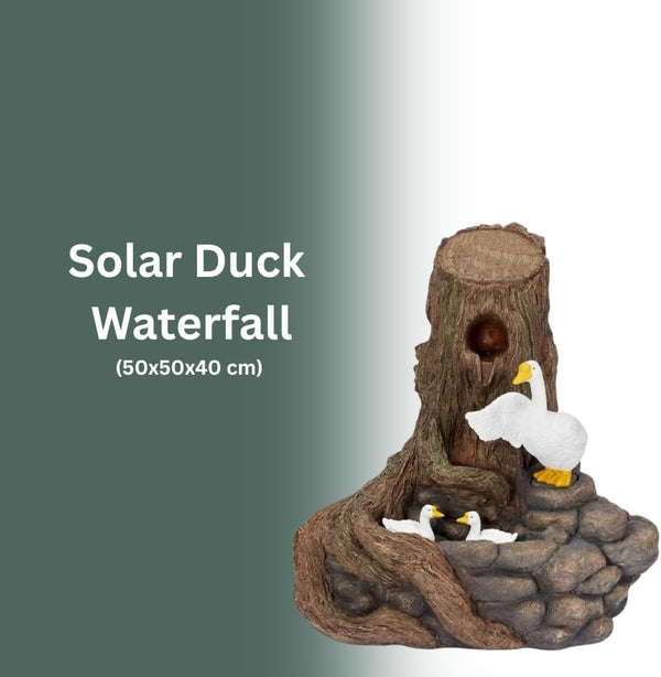 solar powered fountain