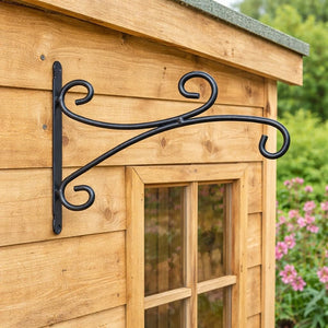 Outdoor hook for bird feeder and lantern