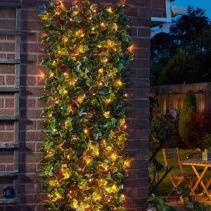 outdoor privacy fence covering with LED lights