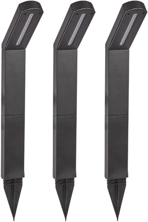 Solar stake lights for flower beds