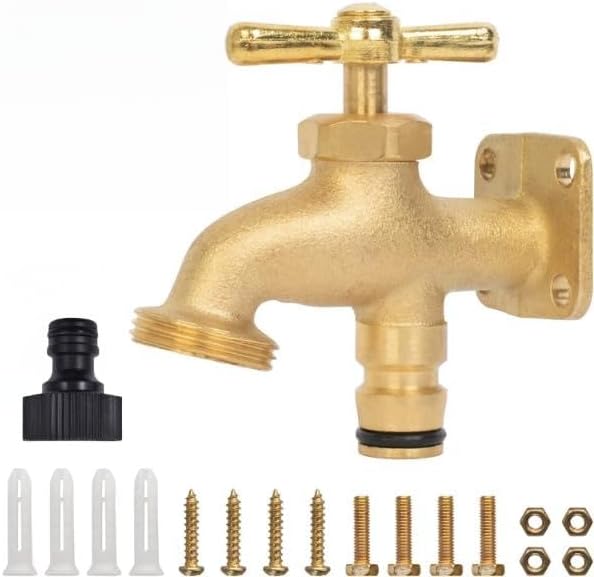Garden Mile solid brass outdoor tap kit