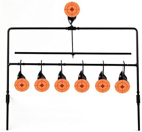 Air rifle self resetting targets