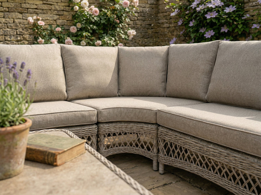 Cotswold wicker comfort corner set