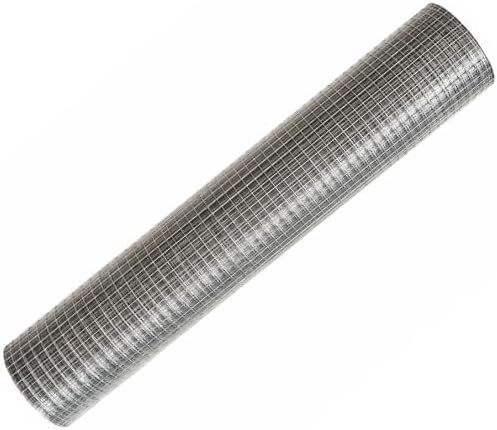 Durable square wire mesh for garden protection fencing