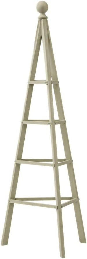 Garden support structure for flowering climbing plants