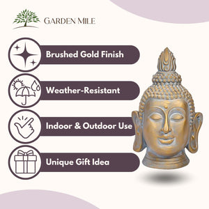 Weatherproof Buddha garden ornament