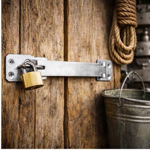 weather resistant shed door latch