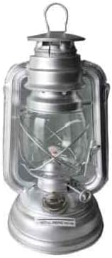 White paraffin camping lantern